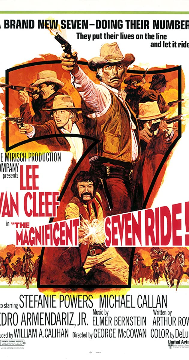 ดูหนังออนไลน์ฟรี The Magnificent Seven Ride! (1972) เจ็ดสิงห์แดนเสือ ภาค 4